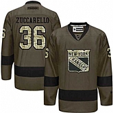 Glued New York Rangers #36 Mats Zuccarello Green Salute to Service NHL Jersey,baseball caps,new era cap wholesale,wholesale hats